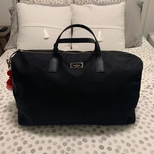 Kate Spade duffle bag black
